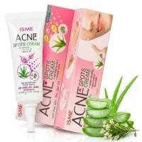 Точечный крем против прыщей ISME Acne Spots Cream с алоэ вера и маслом чайного дерева, 10 г