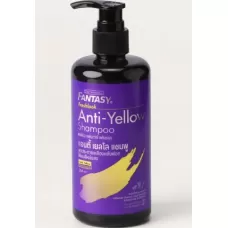 Фиолетовый шампунь Carebeau Anti-Yellow против желтизны волос для блонда и защиты цвета