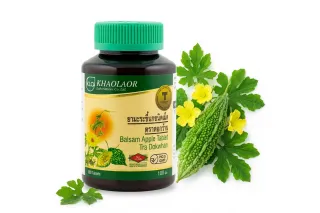 Таблетки Момордика Харанция Khaolaor (Balsam Apple Tra Dokwhan), 100 шт.