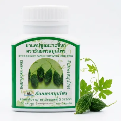 Thanyaporn Bitter Cucumber Capsules — Natural Blood Sugar Support