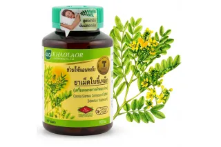 Таблетки Cassia Siamea Khaolaor (Кассия сиамская) для нормализации сна, 100 шт.