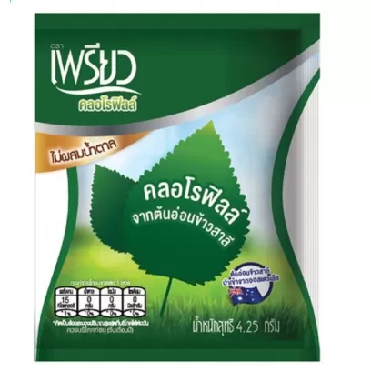 Preaw Chlorophyll Powder Drink 4.25 g – 48 саше – питьевой хлорофилл для детокс и иммунитета
