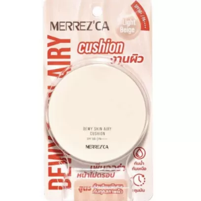 Увлажняющий кушон для лица Merrez'ca Dewy Skin Airy SPF50