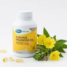 Масло вечерней примулы MEGA We care Evening Primrose Oil 1000 мг, 30 капсул