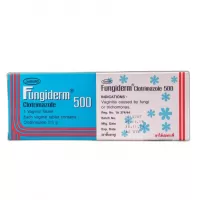 Fungiderm 500 Clotrimazole 1 vaginal — вагинальная свеча от молочницы Таиланд