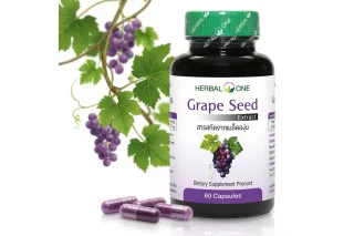 Экстракт Виноградных Косточек Herbal One Grape Seed Extract, 60 капсул