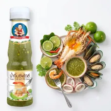 Тайский соус для морепродуктов Healthy Boy Brand (зеленый чили и лайм), 1655 г