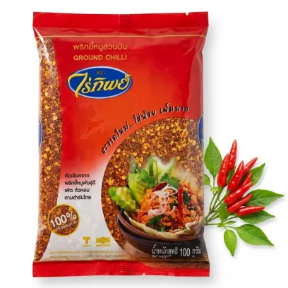 Молотый перец чили Rai Thip Ground Chilli, 100 г