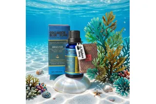 Омолаживающая сыворотка-бустер с коллагеном и водорослями Madame Heng Collagen Blue Ozean Booster, 30 мл