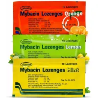 Тайские пастилки от боли в горле Mybacin (Майбацин)