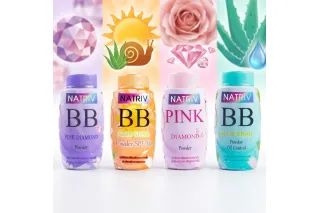Рассыпчатая BB-пудра для лица NATRIV Powder