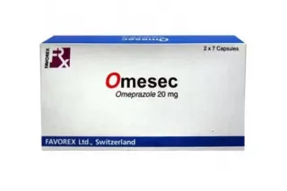 Omesec 14 капсул Omeprazole 20 mg