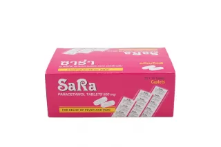 Парацетамол SaRa 500 мг коробка (Sara Paracetamol 500 mg Box)