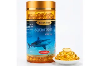 Сквален из печени акулы Deep Blue Squalene 5000 мг (360 капсул)