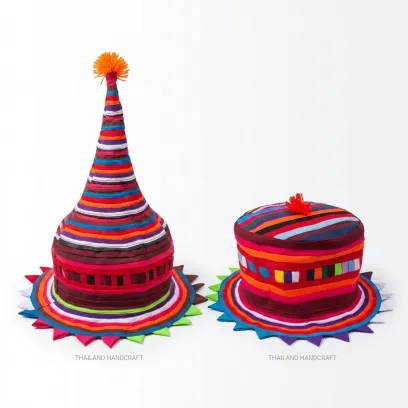 Handmade Traditional Thai Fakap Hat