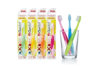 Детская зубная щетка Twin Lotus (Dok Bua Ku) Kids Extra Soft, 3–6 лет 1-шт